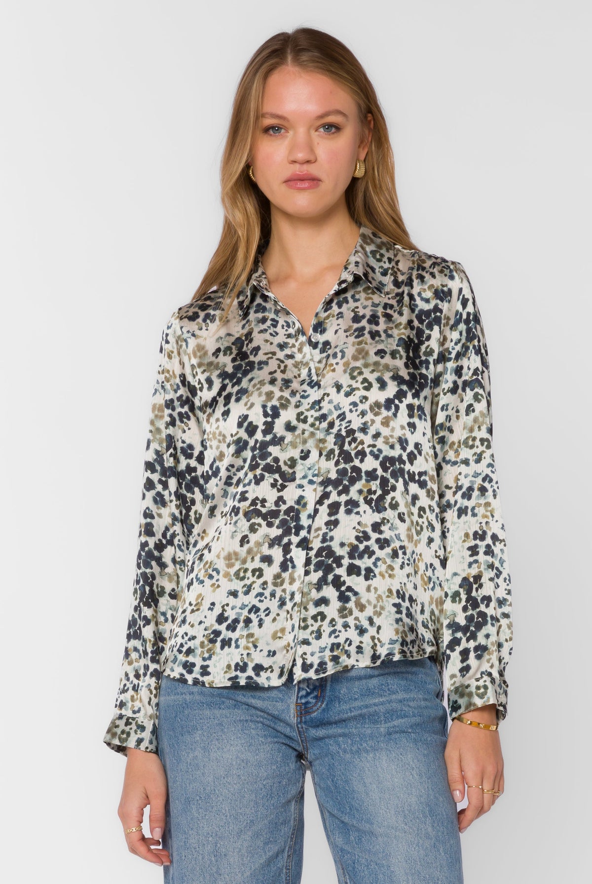 Natalie Button Down Blouse