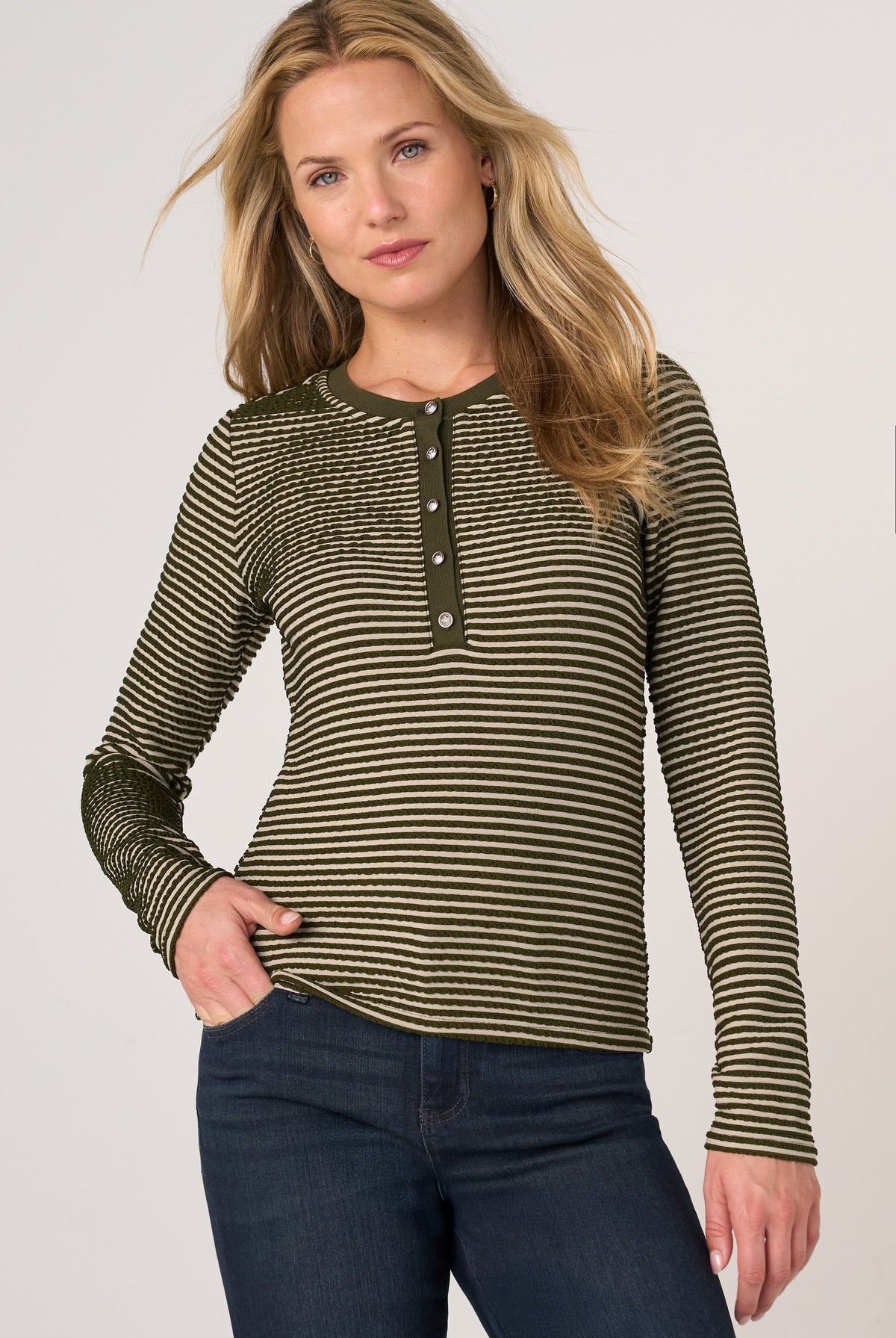 Long Sleeve Henley