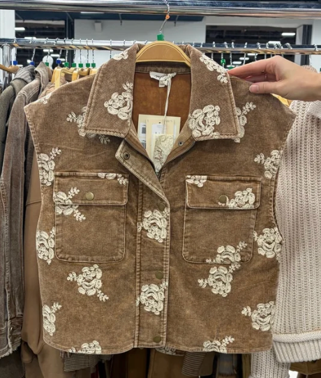 Embroidery Vest