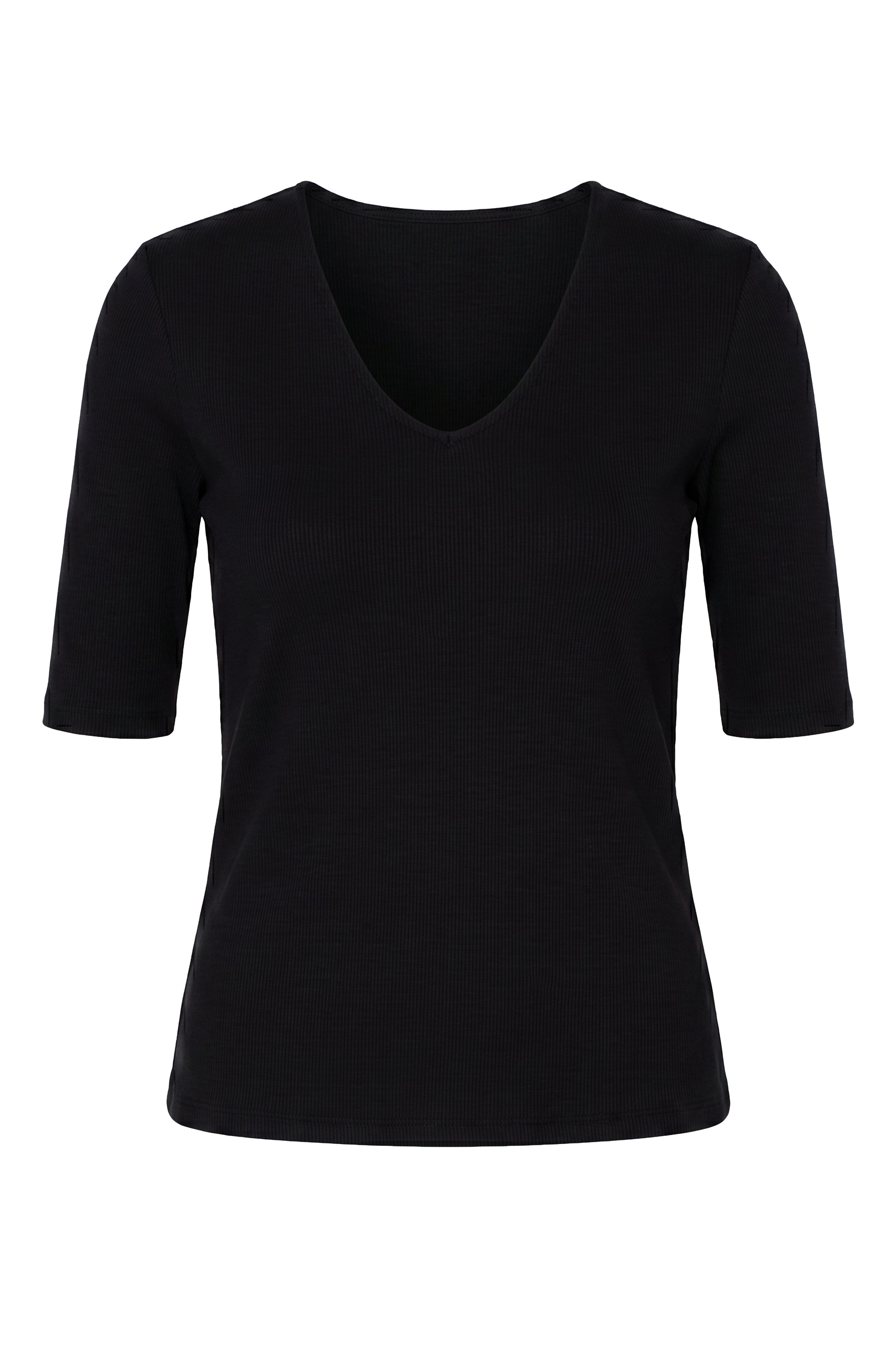 1/2 Sleeve V Neck Top
