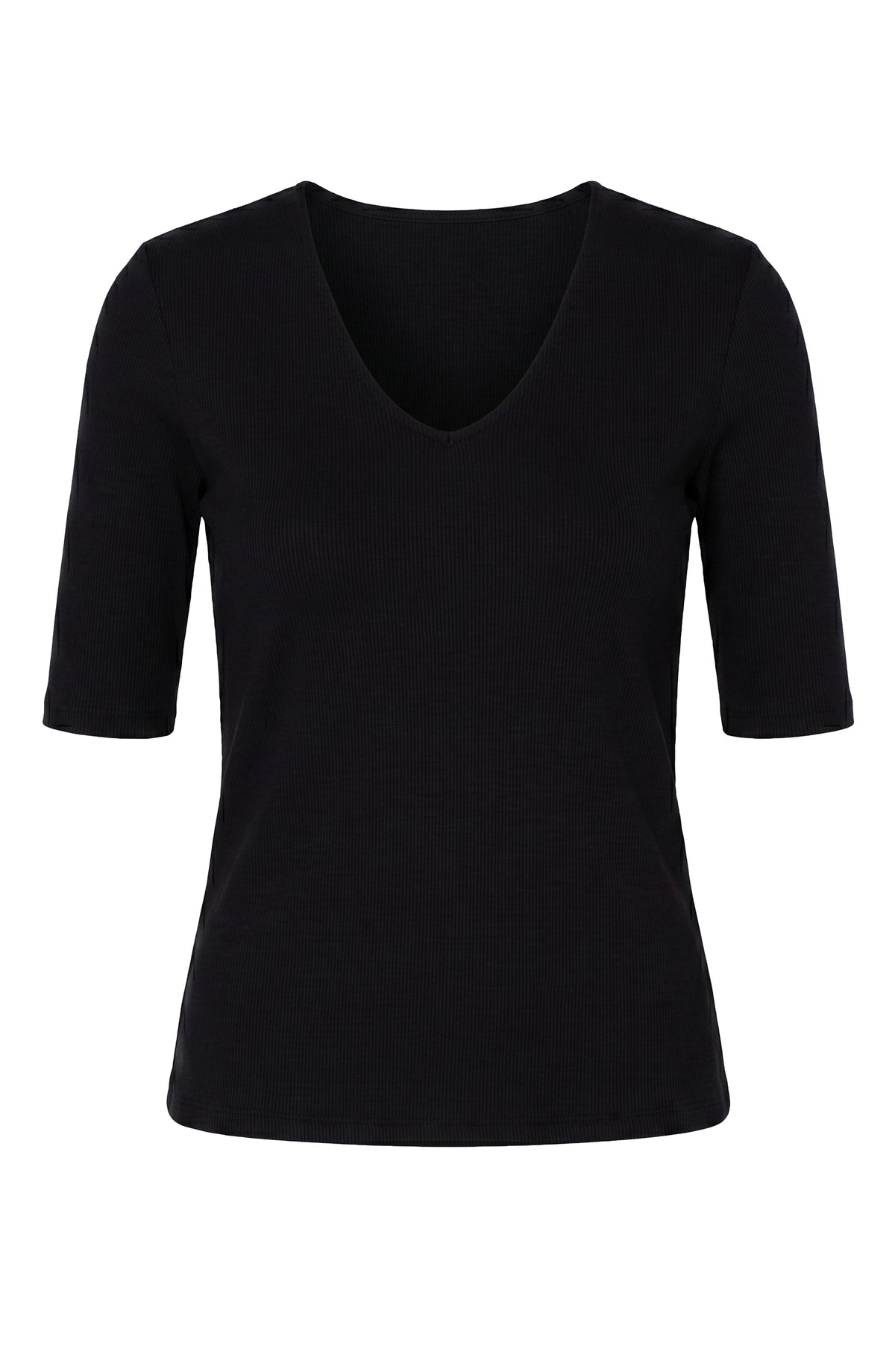 1/2 Sleeve V Neck Top