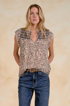 Cap Sleeve Blouse