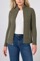 Long Sleeve Quilted Jacket